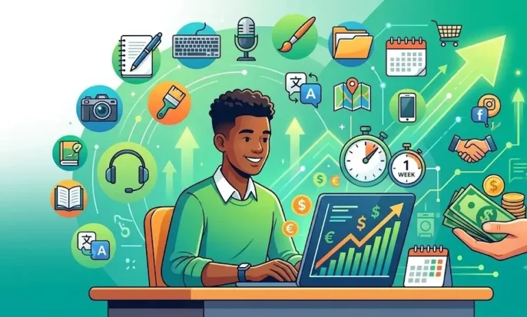العمل الحر بدون خبرة | أفضل 15 خدمة تحقق أول دخل خلال أسبوع 2026