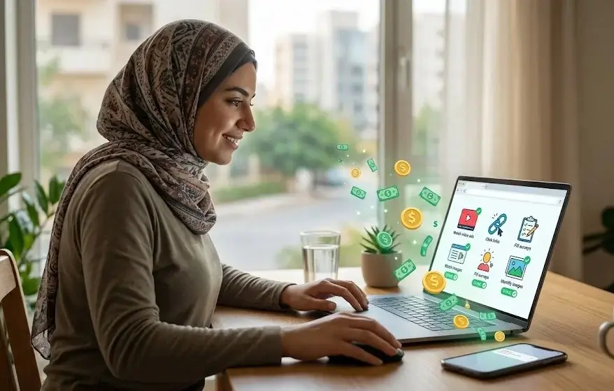مواقع تدفع مقابل مشاهدة الإعلانات والمهام البسيطة (أفضل 20 موقعًا صادقًا للربح في 2026)